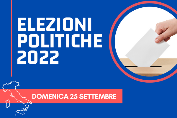ELEZIONI POLITICHE DEL 25 SETTEMBRE 2022